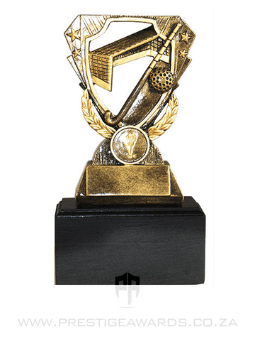 Hockey Goal Resin Trophy