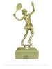 Tennis Female Figurine trophy