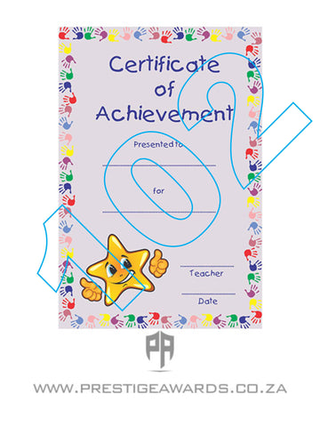 Certificate 102-105 (Kiddies)