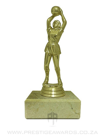 Netball Double Action Trophy