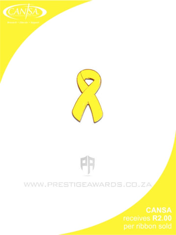 Suicide Prevention & Spina Bifida(Yellow)Awareness ribbon