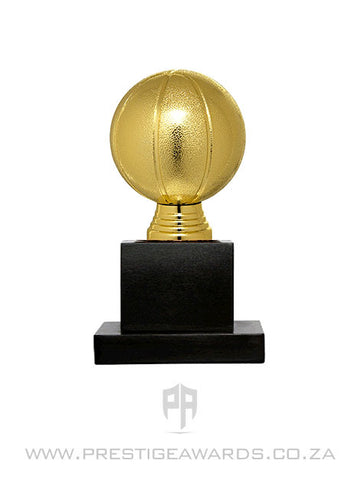 Basketball Gold Mini trophy