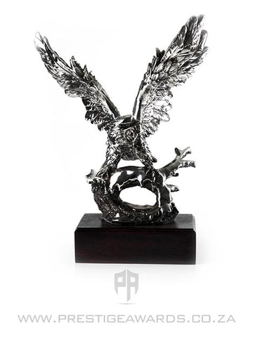 Eagle Trophy with Spread Wings