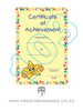 Certificate 102-105 (Kiddies)