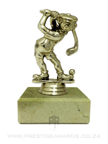 Golfer Comic (Male) Miniature Award