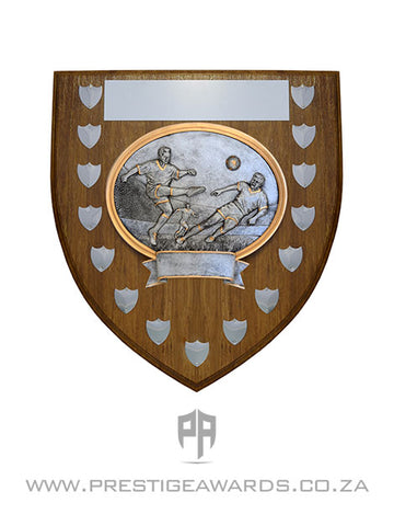 Soccer Theme Floating Shield T0208