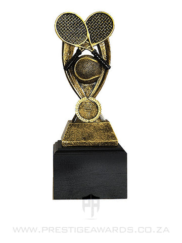 Tennis Racquets Resin trophy