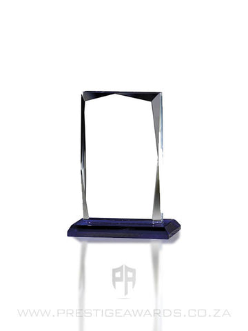 Crystal Mini Facet Rectangle Trophy T0581