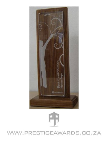 Custom Perspex and Hardwood Trophy