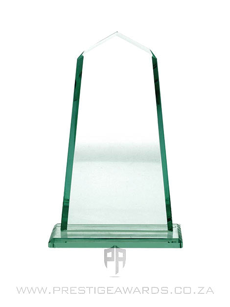 Jade Glass Monument Trophy