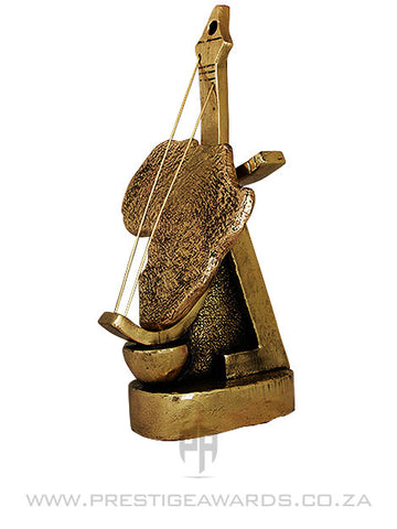 Custom Gilt Resin Trophy