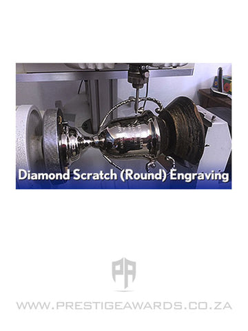 Engraving (round) - Diamond Scratch