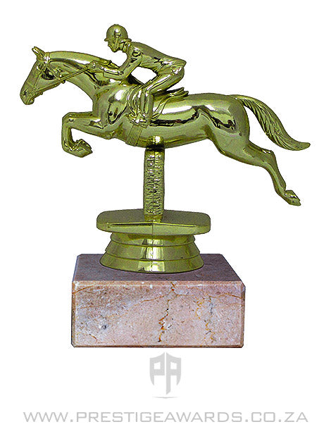 Horse - Showjumper Miniature Trophy