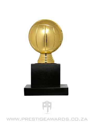 Netball Ball Gold Mini trophy