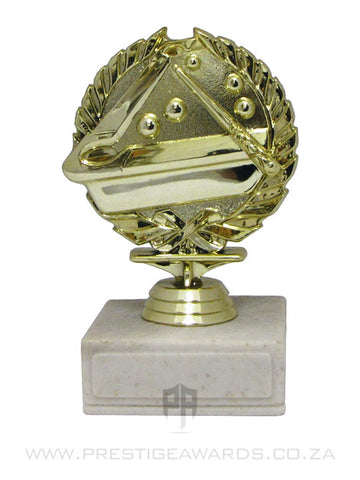 Pool Wreath Miniature Trophy