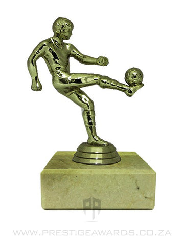Soccer Male Kicker Trophy