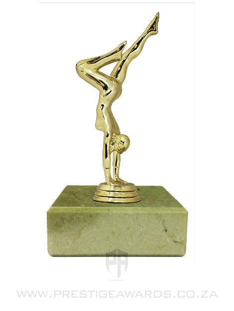 Gymnast Female Handstand Trophy