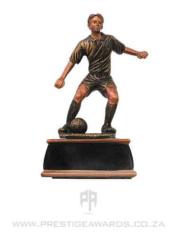 Soccer Bronze Figure Trophy