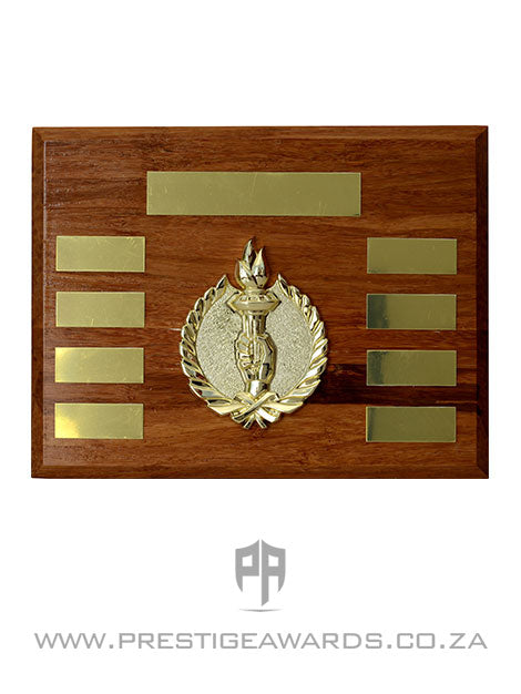Victory Torch Plaque Award