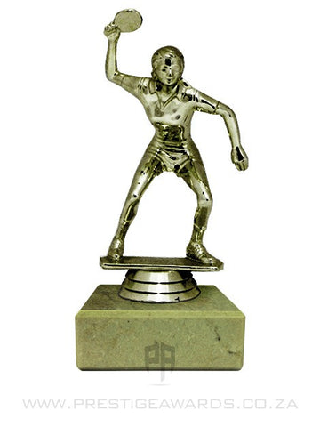 Table Tennis Female Player Trophy